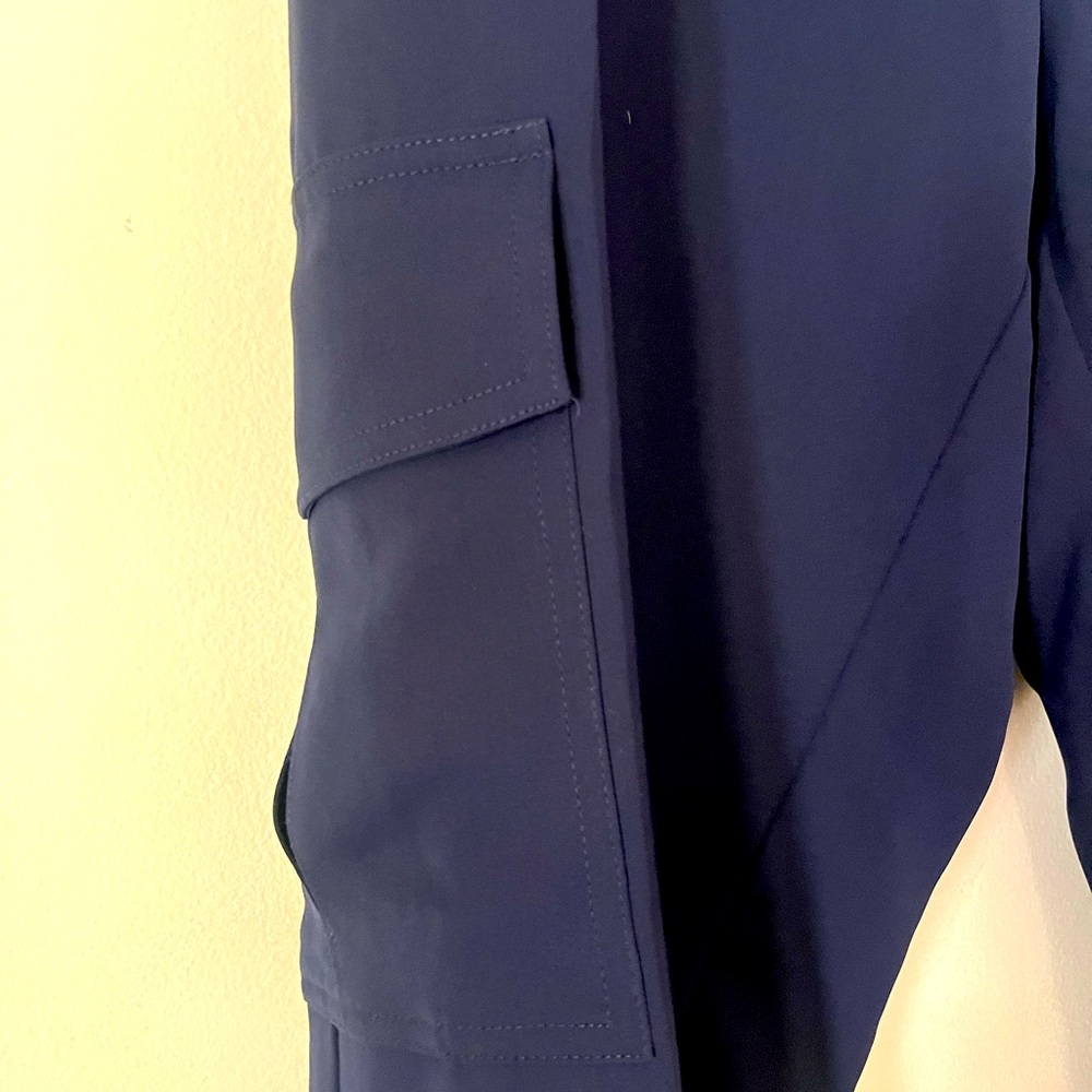 NWT! Size 8 Parker Midnight Blue Cargo Pants - Picture 5 of 7